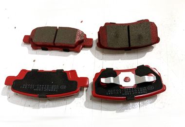 Rear Ceramic Brake Pad Set, MK 262mm (J3BM47541TF/ 5191271 / JM-05393/E / Terrafirma)