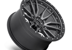 Rebel, Gunmetal, 17X9 (ET+1) (D68017907550 / JM-06753 / Fuel Off-Road)
