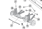 Front Stabilizer / Roll Bar Cushion (TJ) (52088378 / JM-00264 / Crown Automotive)