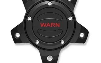 Warn Epic Wheel Centercaps - Black (106683 / JM-07410 / Warn)