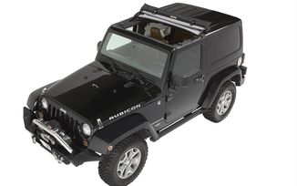 Bestop 54131 RoughRider Organizer Sottosella Per Jeep Wrangler - Nero, Tasche A Rete, Misure 30,5x25,4x15,2 Cm